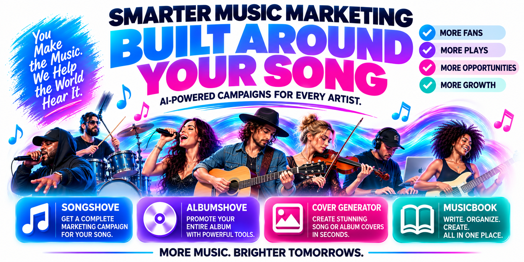 SongShove music marketing tools